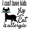 Non posso avere figli, il mio gatto è allergico