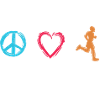Peace Love Running