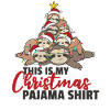Sloth Christmas Tree Christmas Pajamas