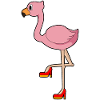 Flamingo High Heels