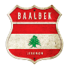 Baalbek Liban Armoiries Drapeaux Design