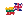 Lithuania UK Flag British Lithuanian