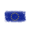 Europe Circle Flag Brush