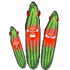 Angry cucumber, cucumbers, comic, cucumber