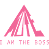 Bossy design in pink