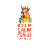 Crown Bearing Bird Design