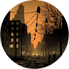 City Melancholy: Inspiring Sunset
