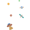 Astronomy Space Galaxy Astronaut