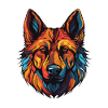 Schäferhund Hund Portrait