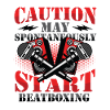 Caution can spontaneously start beatboxing