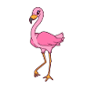 Kawaii Flamingo