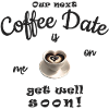 Get well soon! Voucher coffee