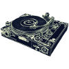 Turntable Picture Logo Graphic
