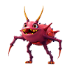 Red TickToc Monster