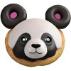 Panda Triple Donuts