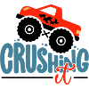 Crushing It Hotrod Grafik