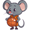 Souris de basket-ball