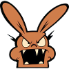 angry rabbit