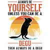 Always be yourself Degu Walddegu