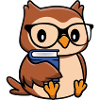 Eule Bird Nerd