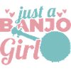 Funny Banjo Girl