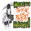 Monster Halloween Süßes oder Saures