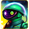 Astronaute de l’espace Alien