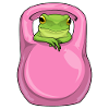 Frog Bodybuilder Dumbbell Bodybuilding