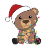 Bear Christmas Winter Animals Bears