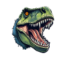 T-Rex Dino Head