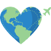 Heart traveler -travel addict