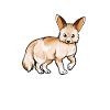 Drawing of a Fennek
