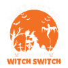 Magisches Halloween-Hexe-Design: Witch Switch!
