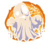 Cute Ghost Halloween Gift Ghost