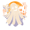 Ghost Halloween Gift Cute Ghost