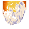 Creepy Ghost Halloween Gift Ghost