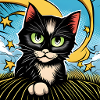 Cute Black Cat