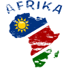 Namibia Map of Africa used