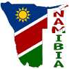 Namibia Map Flag