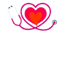 Stethoscope Heart Valentine's Day Nurses