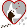 Dog Cat Heart