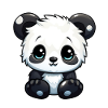 cute panda