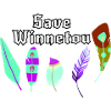 save winnetou,winnetou,federn,illustration