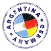 ARGENTINE ALLEMAGNE Timbre