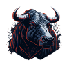 Cow bull's head