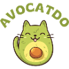 Avocado Cat - Avocatdo