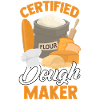 Funny Bread Baking Baker Flour