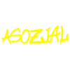 Asozial - Malle & Party-Spruch