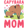 Funny Capybara Mama Mami