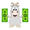 ZIEGE - TIER - GELD